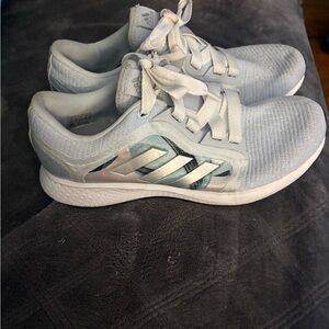 Adidas Sky Blue Athletic Sneakers